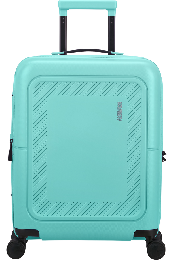 American Tourister DashPop Spinner Expandable TSA 55cm Aqua Sky