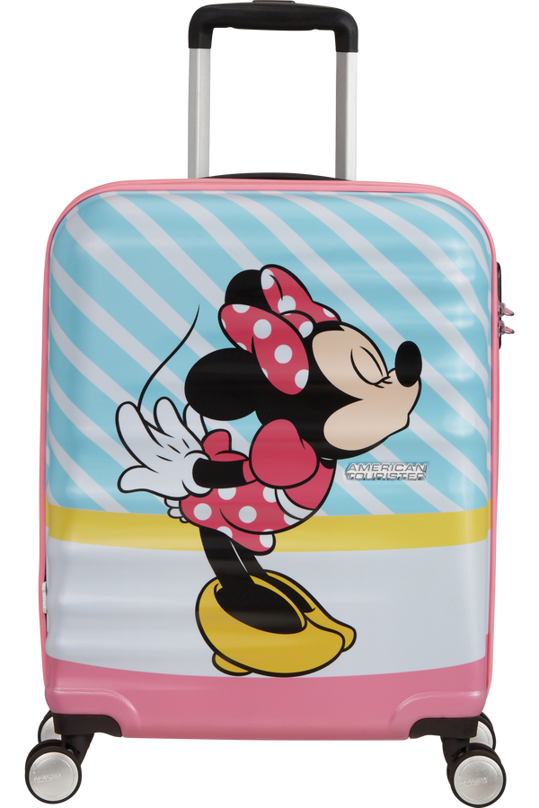 American Tourister Wavebreaker Disney Spinner 55cm  Minnie Pink Kiss