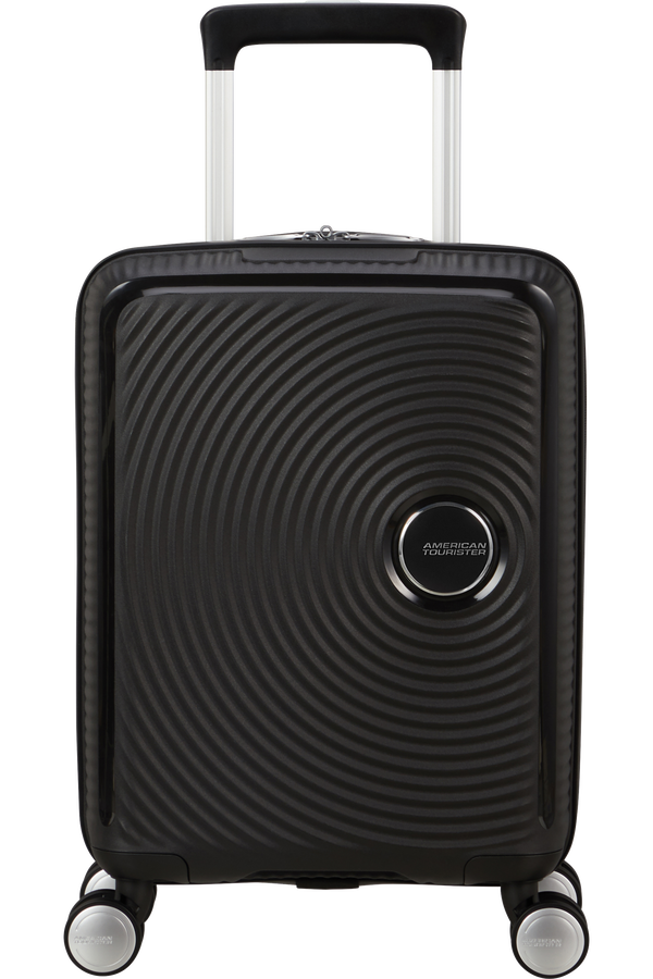 American Tourister Soundbox Mini Spinner 47cm  Mély fekete