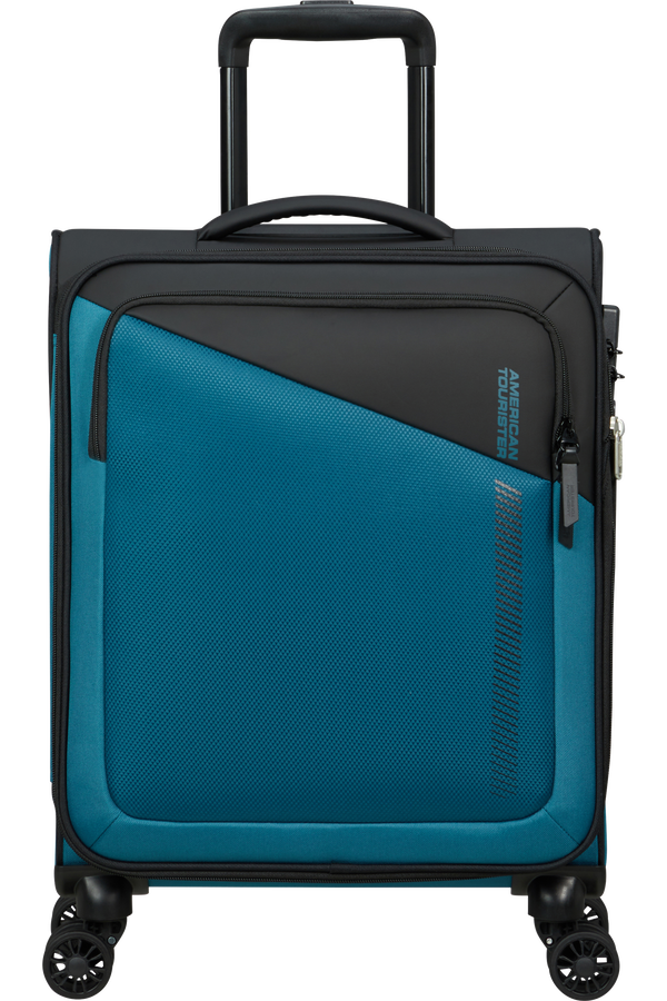 American Tourister Daring Dash Spinner Expandable TSA S  Fekete/Kék