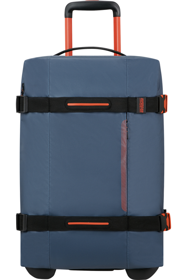 American Tourister Urban Track Duffle with Wheels Coated S  Kék/Narancs